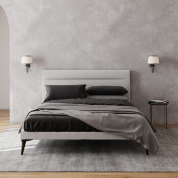 Flexy Bed in Light Grey