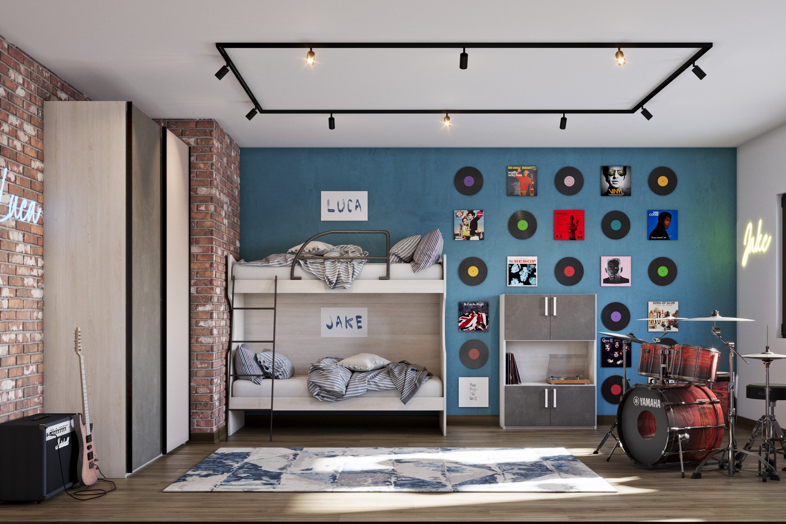 Jinx Loft Bedroom Modular