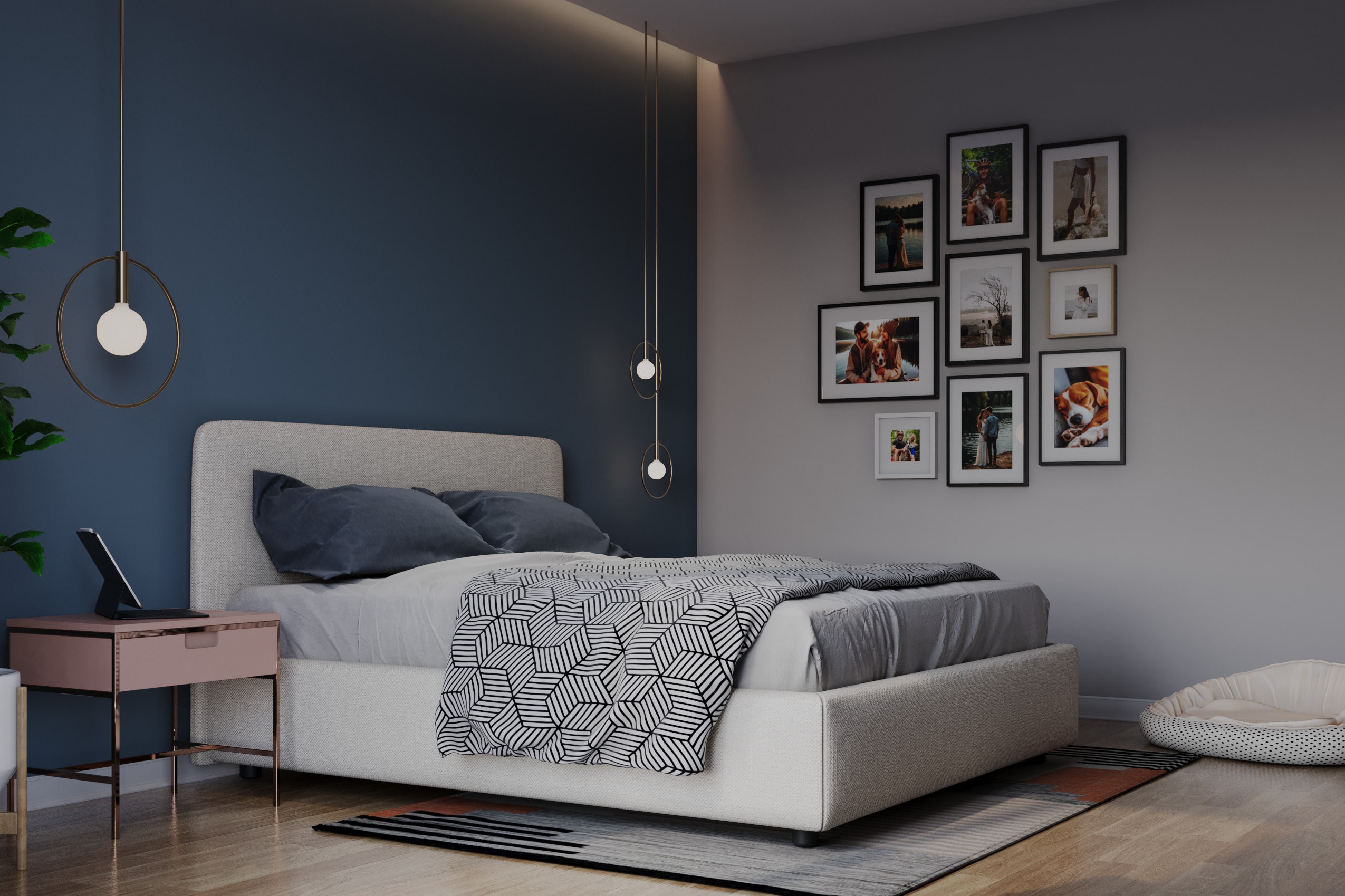 Pico Upholstered Bed